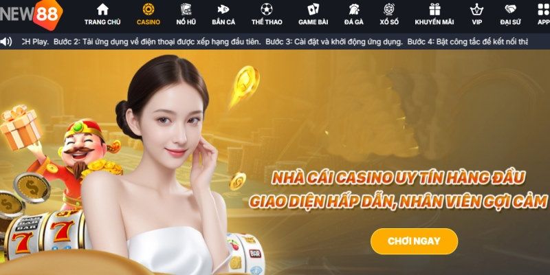 Săn thưởng tại sảnh Casino uy tín New88